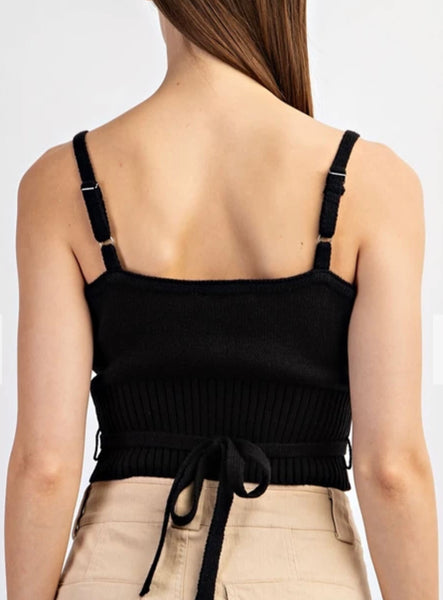 Knit Wrap Tank