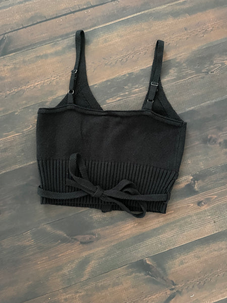 Knit Wrap Tank