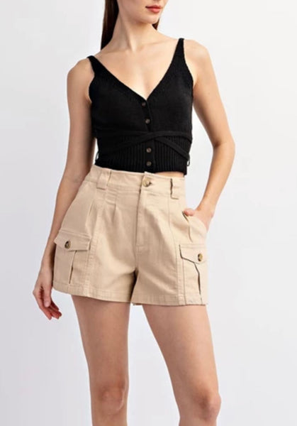 Knit Wrap Tank