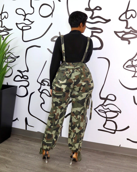 Camouflage Jean Overall